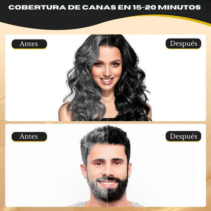 Champú AntiCanas HairDye 400ml - Para Mujeres y Hombres