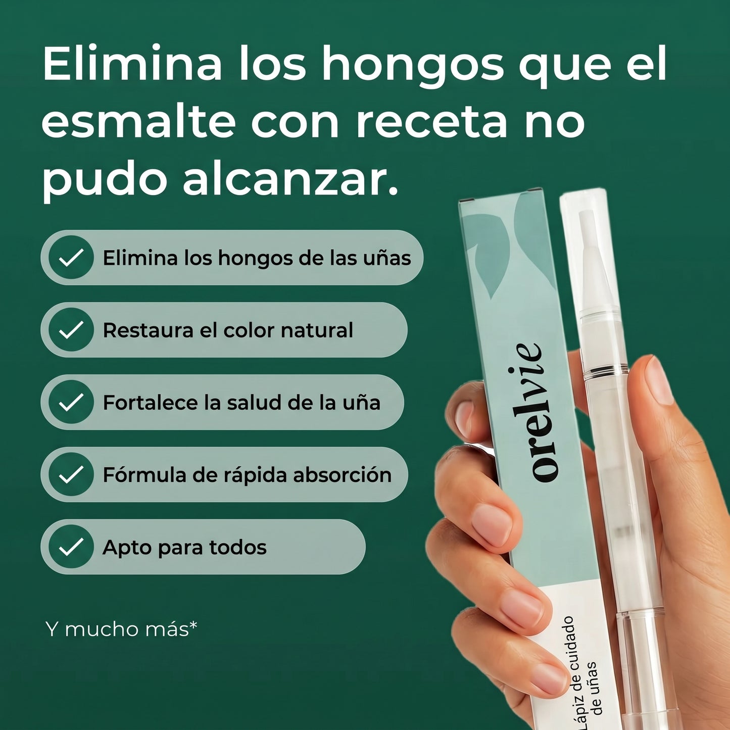 Lápiz para el Cuidado y Restauración de Uñas by ORELVIE™
