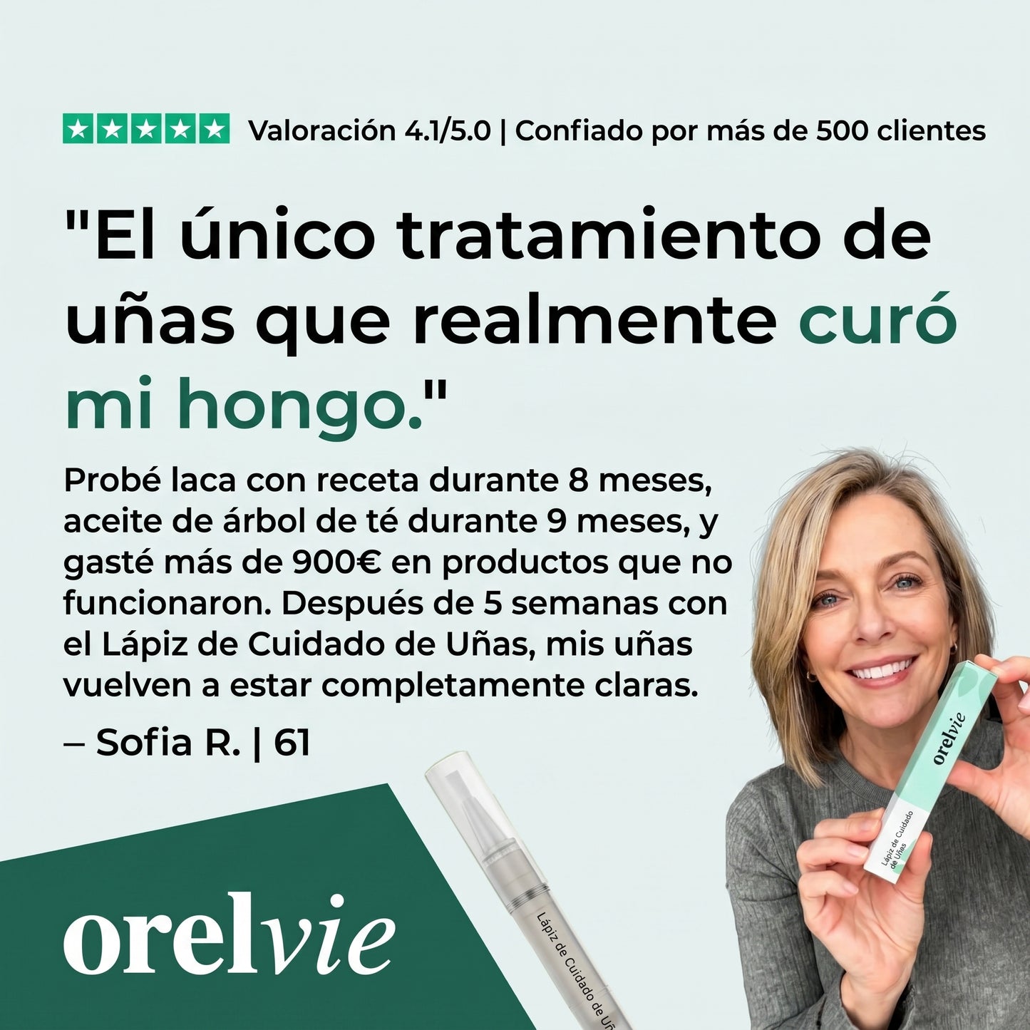 Lápiz para el Cuidado y Restauración de Uñas by ORELVIE™