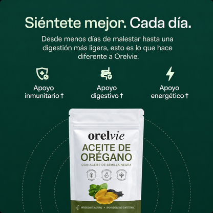 Cápsulas de aceite de orégano by Orelvie