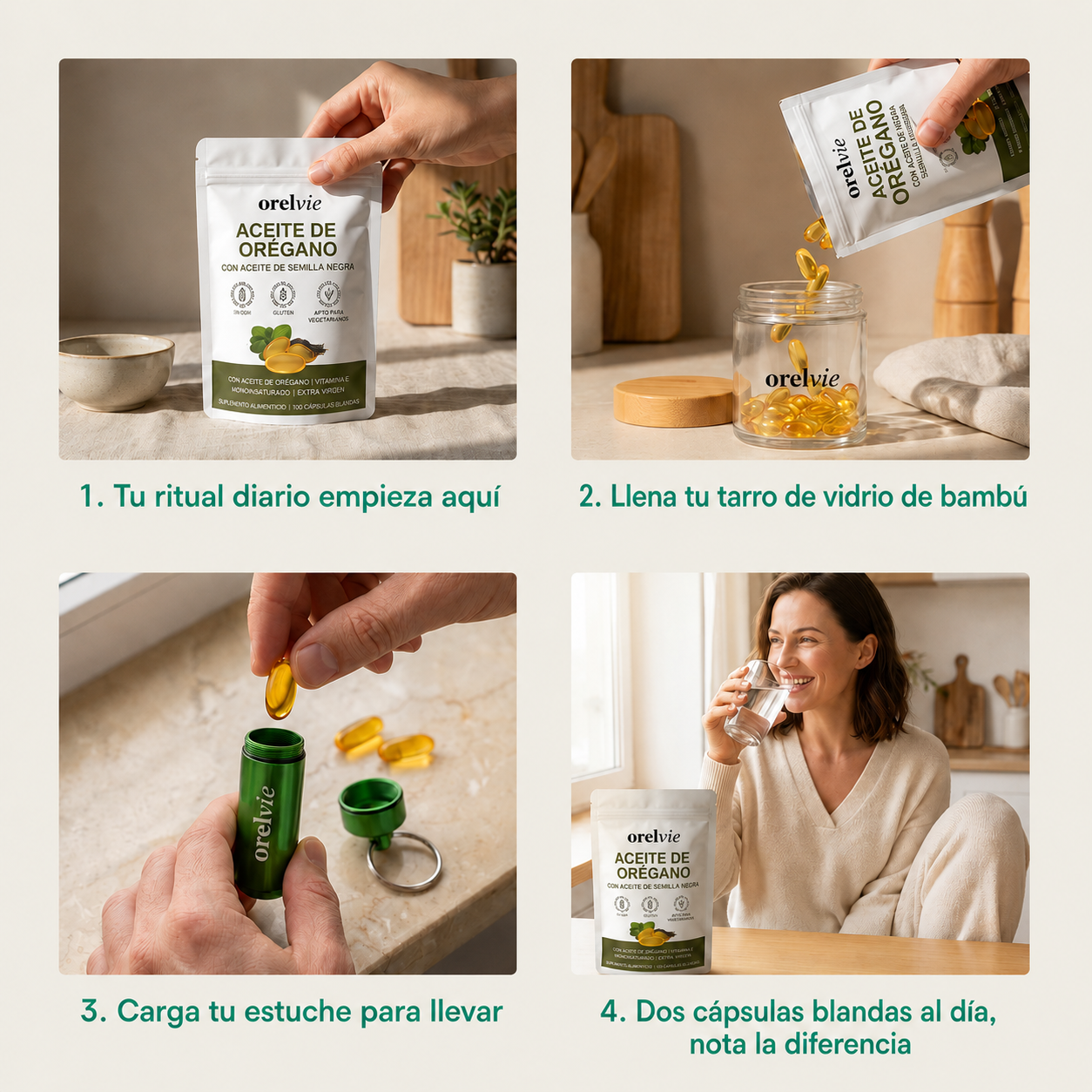 Cápsulas de aceite de orégano by Orelvie