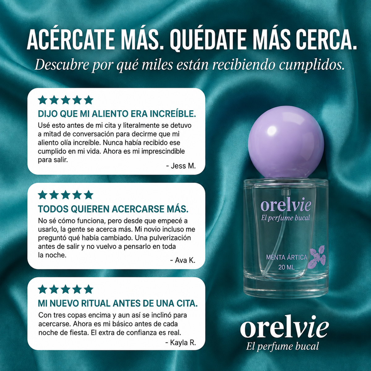 Perfume para el aliento by Orelvie
