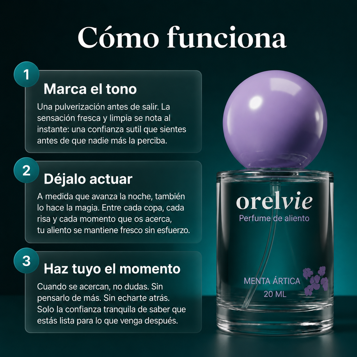 Perfume para el aliento by Orelvie