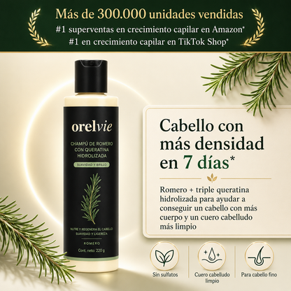 Champú de Romero Anticaída by Orelvie