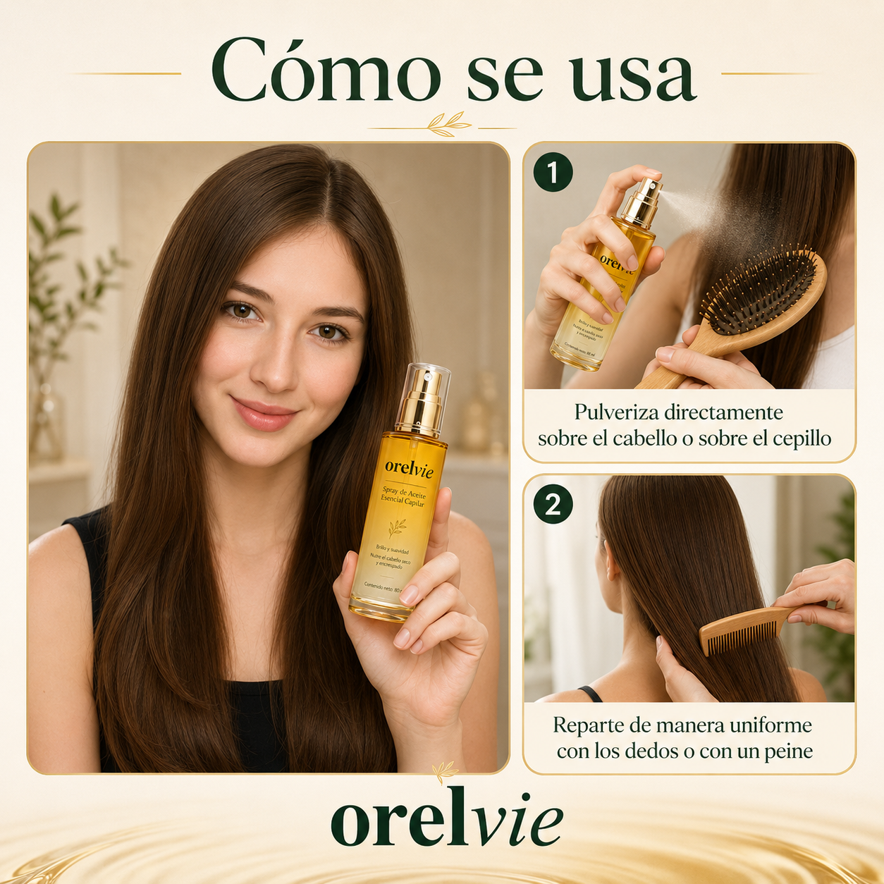 Aceite para el cabello by Orelvie
