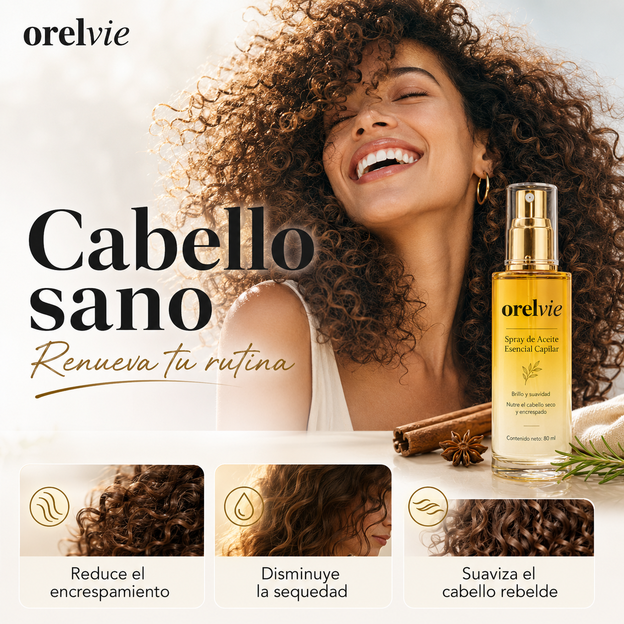 Aceite para el cabello by Orelvie