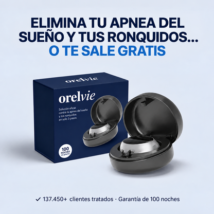 Orelvie - Elimina los Ronquidos y la Apnea del Sueño