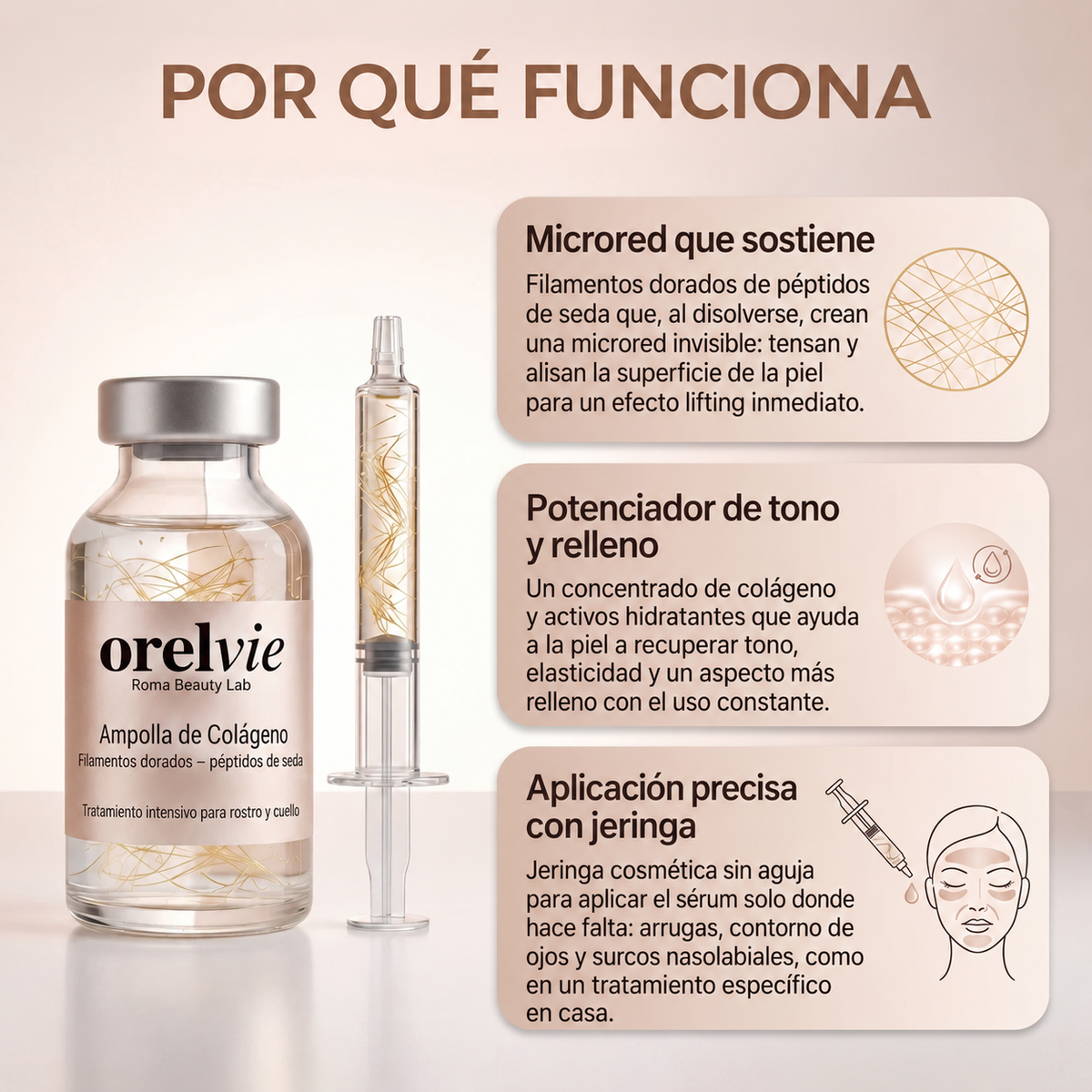 Sérum Koreano - Efecto Lifting desde la primera aplicación