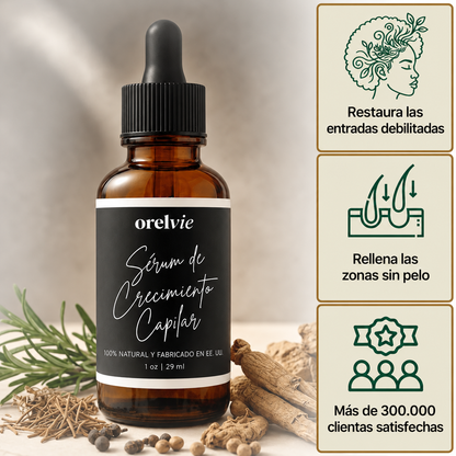 Sérum para el Crecimiento del Cabello de Orelvie