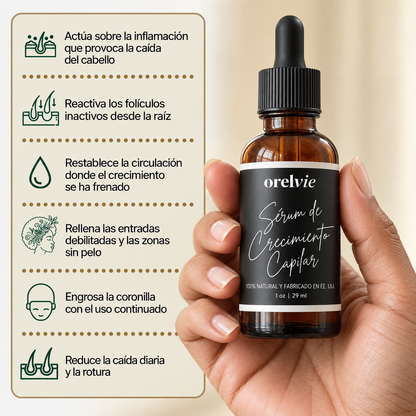 Sérum para el Crecimiento del Cabello de Orelvie