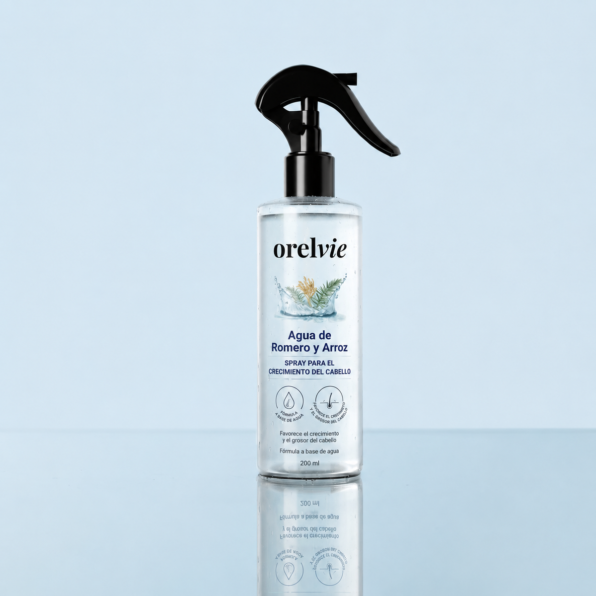 Spray Capilar de Romero y Agua de Arroz