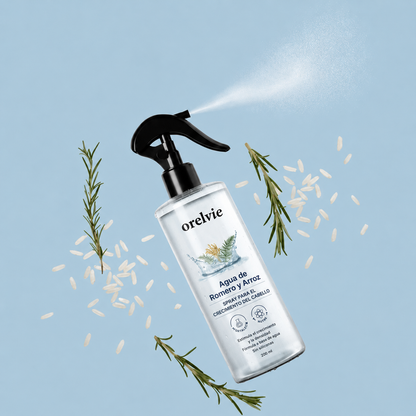Spray Capilar de Romero y Agua de Arroz