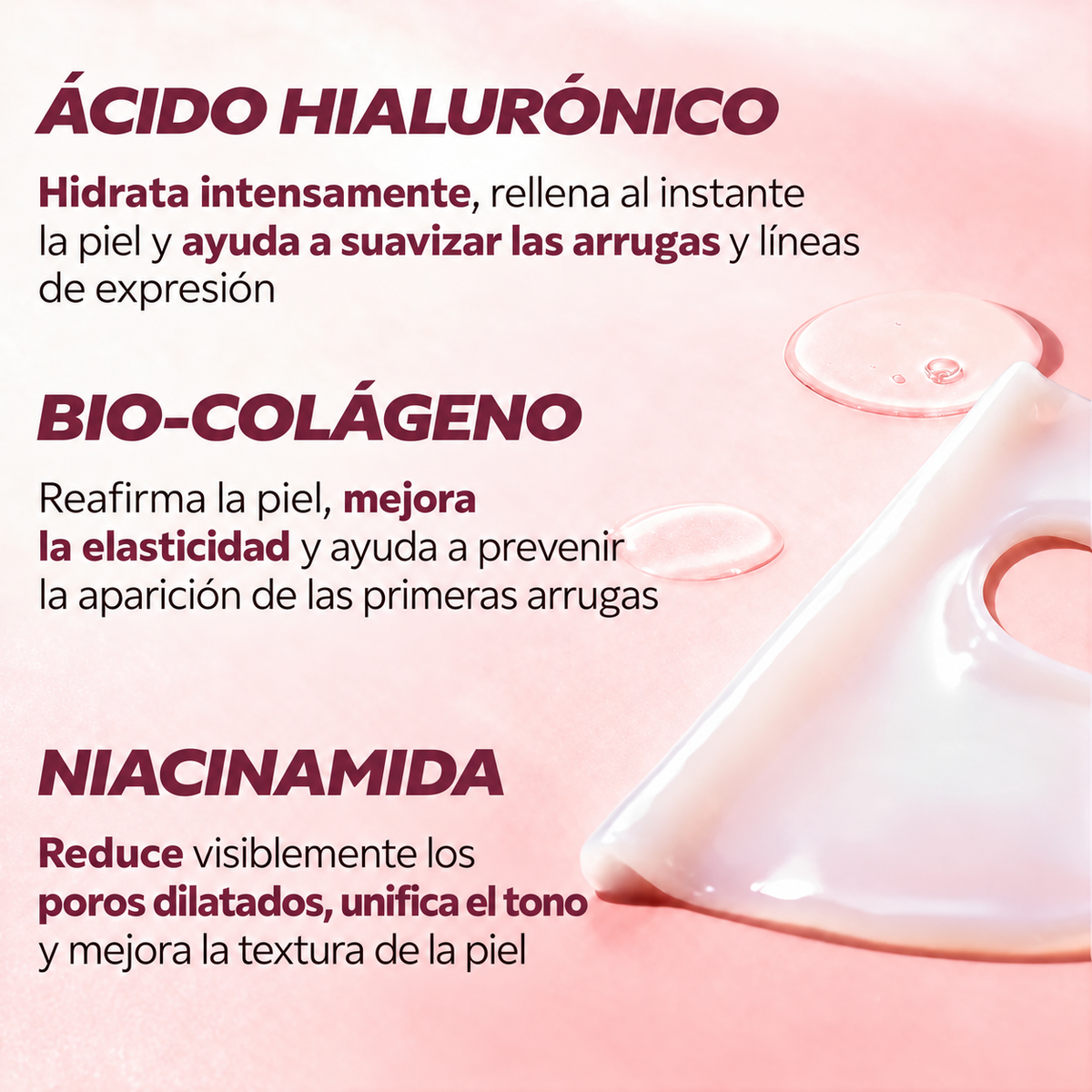 Orelvie - Máscara Facial de Biocolágeno
