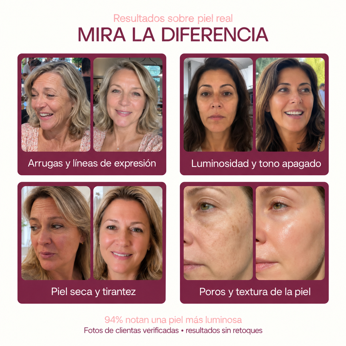Orelvie - Máscara Facial de Biocolágeno
