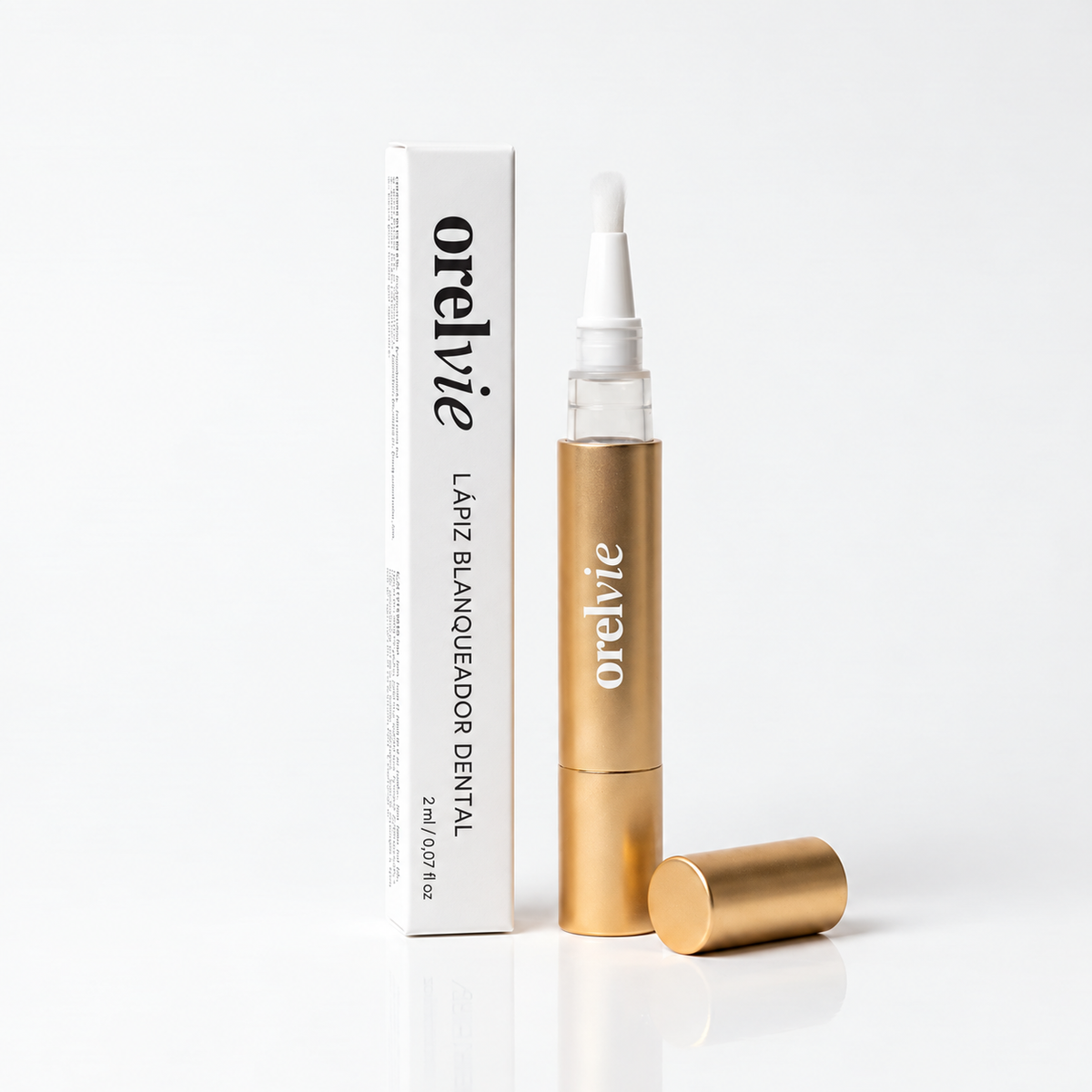 Dientes más blancos en minutos -  Lápiz blanqueador Orelvie™ Pro Gold