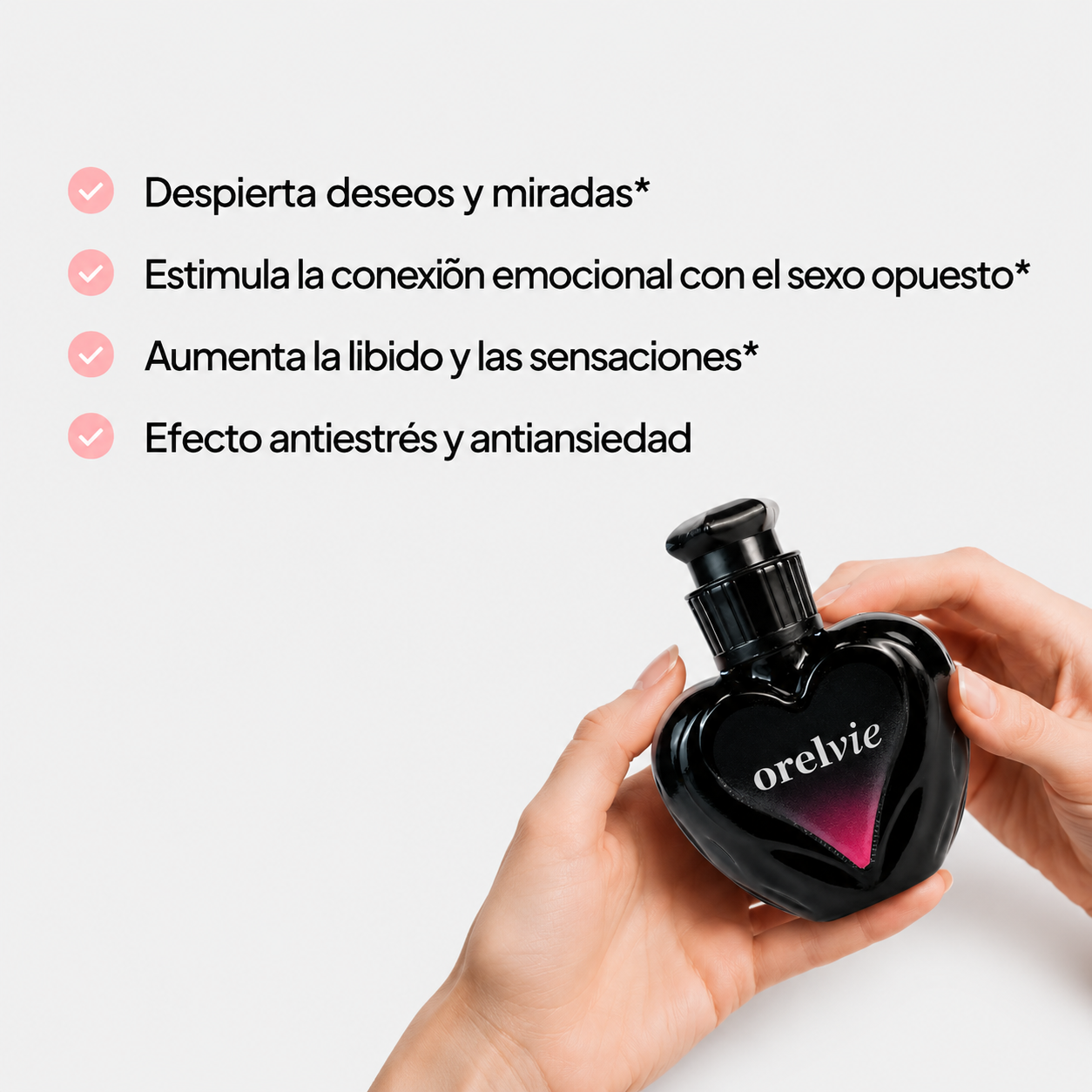 Perfume Orelvie Sensual (feromonas activadas)