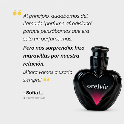 Perfume Orelvie Sensual (feromonas activadas)