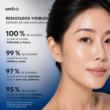 Mascarilla facial de colágeno by Orelvie