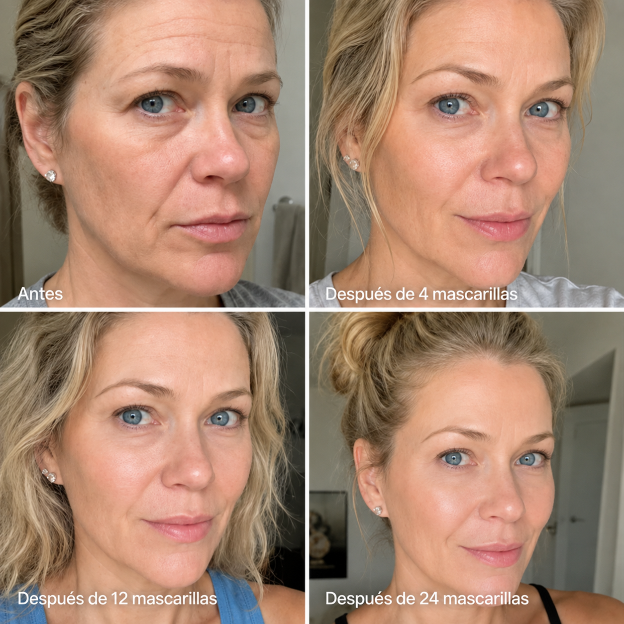 Mascarilla facial de colágeno by Orelvie