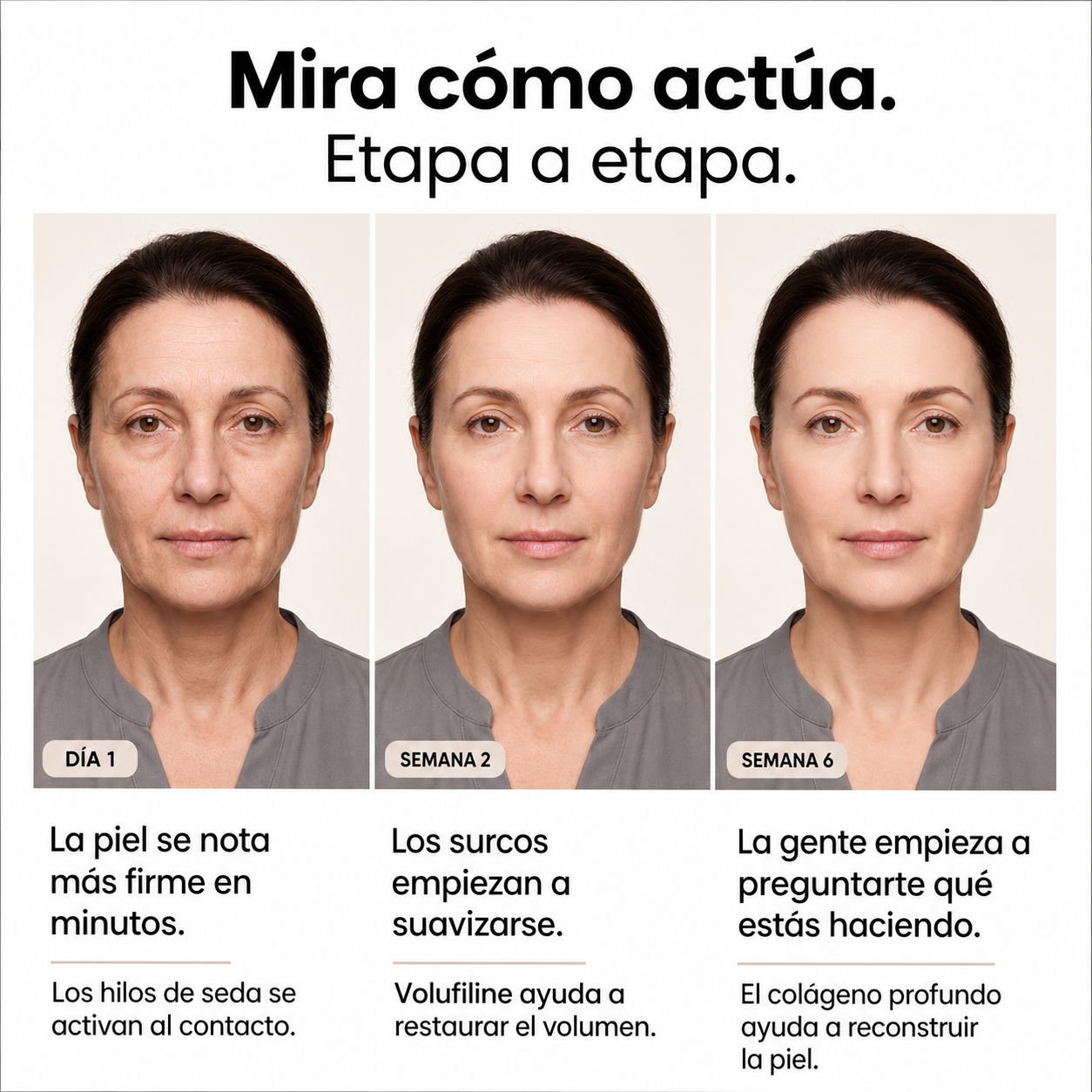 Ampolla Lifting de Seda y Colágeno Coreano by Orelvie
