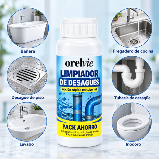 Orelvie™ - Desatascador De Tuberías