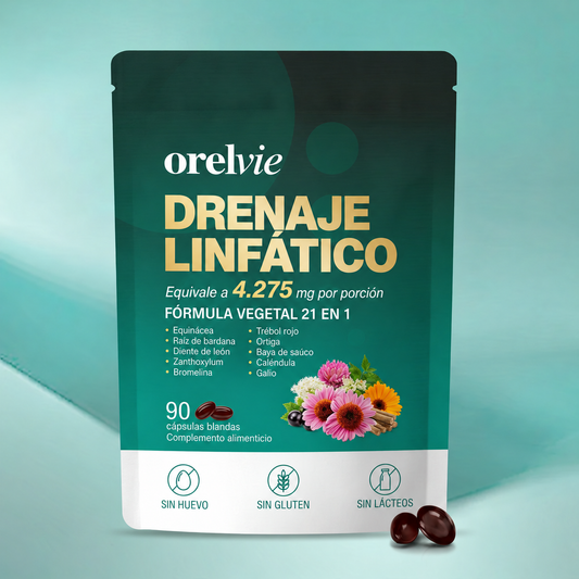 Cápsulas blandas de drenaje linfático Orelvie®