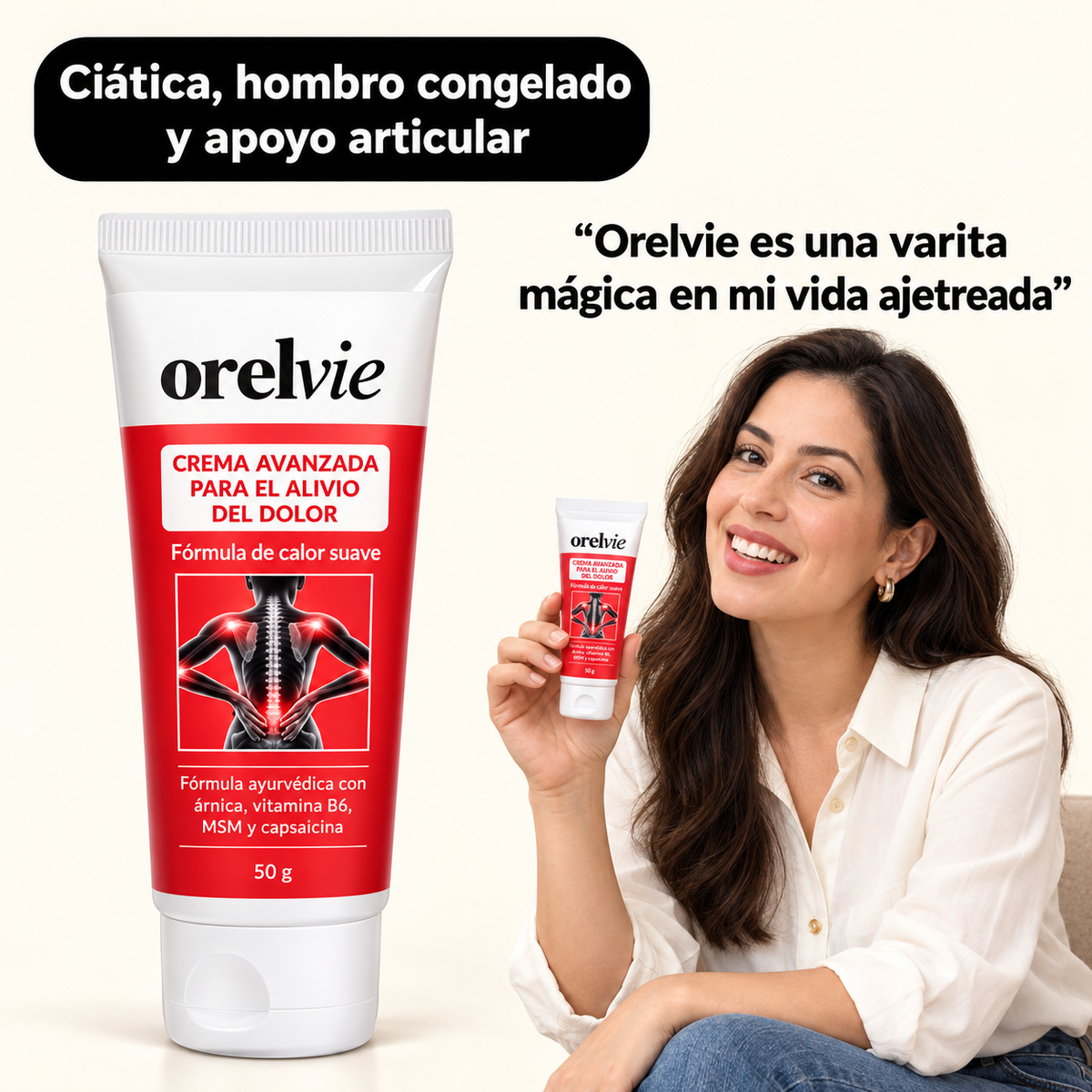 Orelvie Crema Calor Alivio