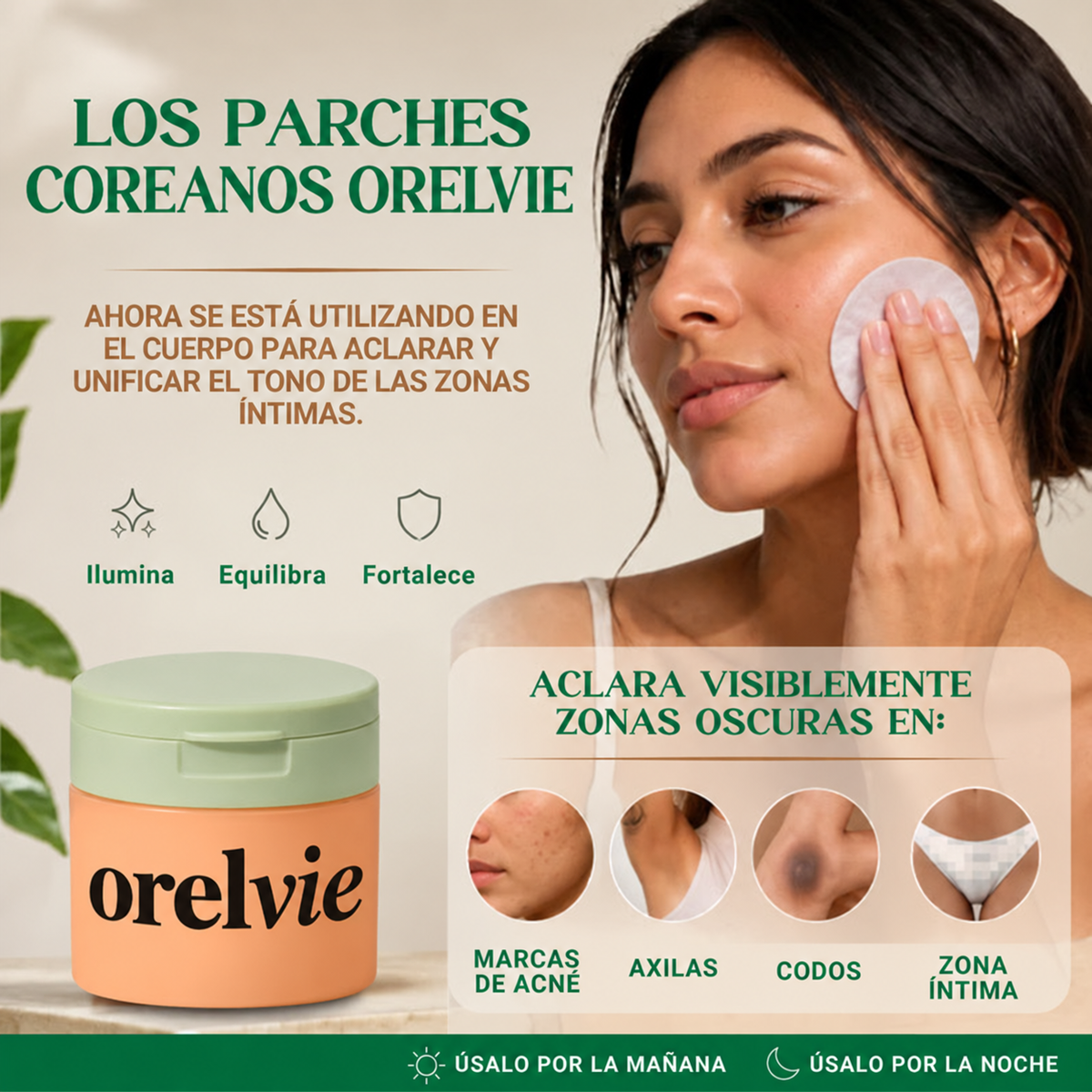 Parches Despigmentantes y Aclarantes - by Orelvie