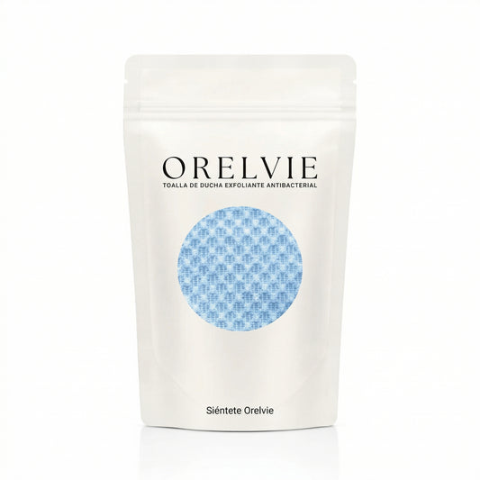 Toalla de ducha exfoliante y antibacteriana by ORELVIE™