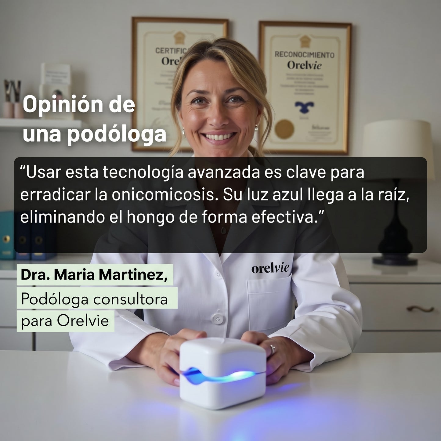 OrthoNails: Reparador Antifúngico Laser by Orelvie