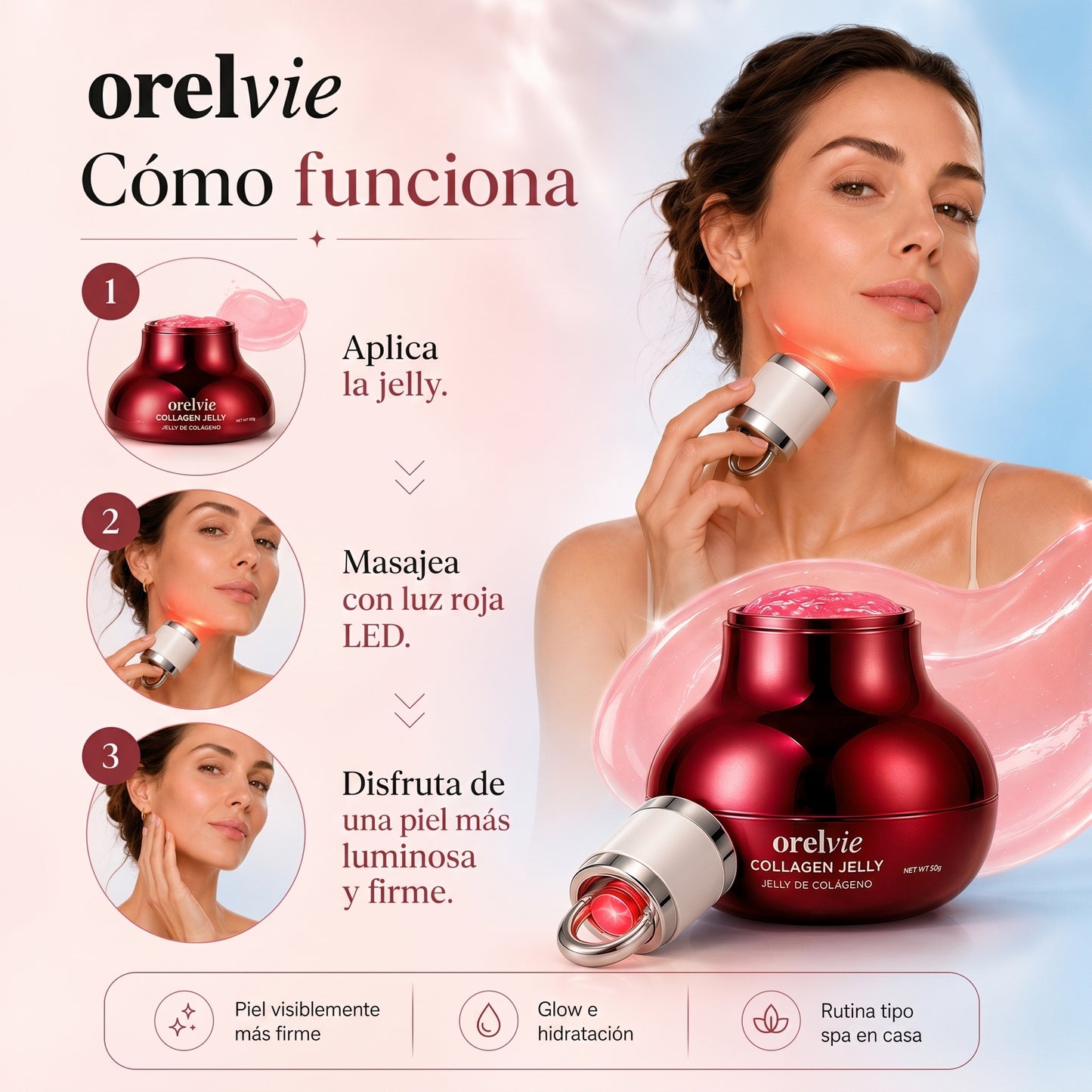 Mini SPA facial con colágeno by Orelvie