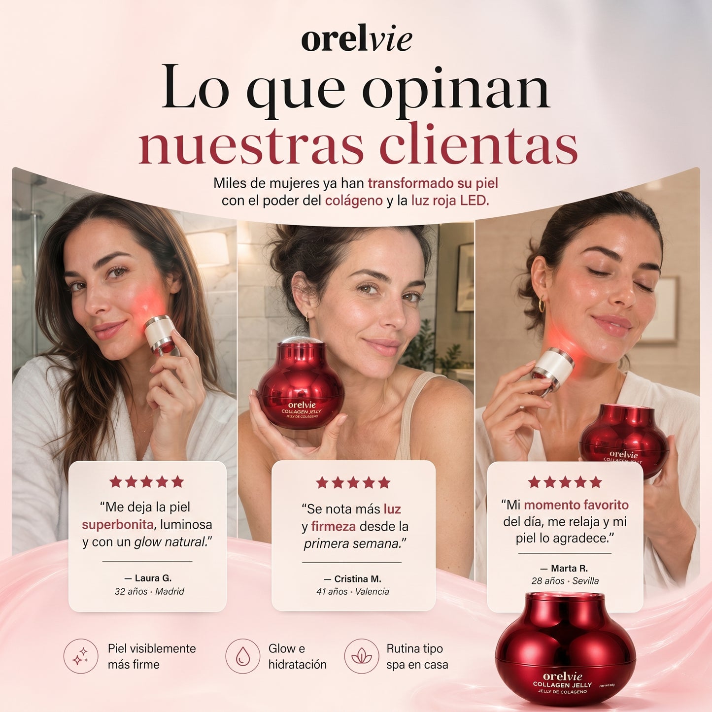 Mini SPA facial con colágeno by Orelvie