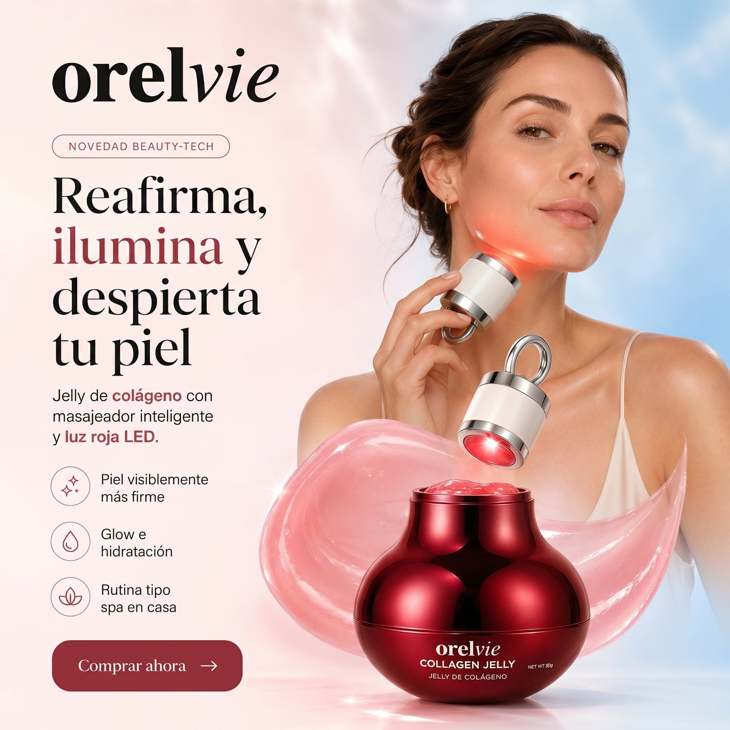 Mini SPA facial con colágeno by Orelvie