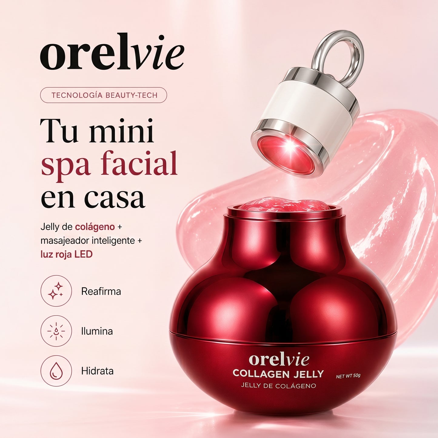 Mini SPA facial con colágeno by Orelvie