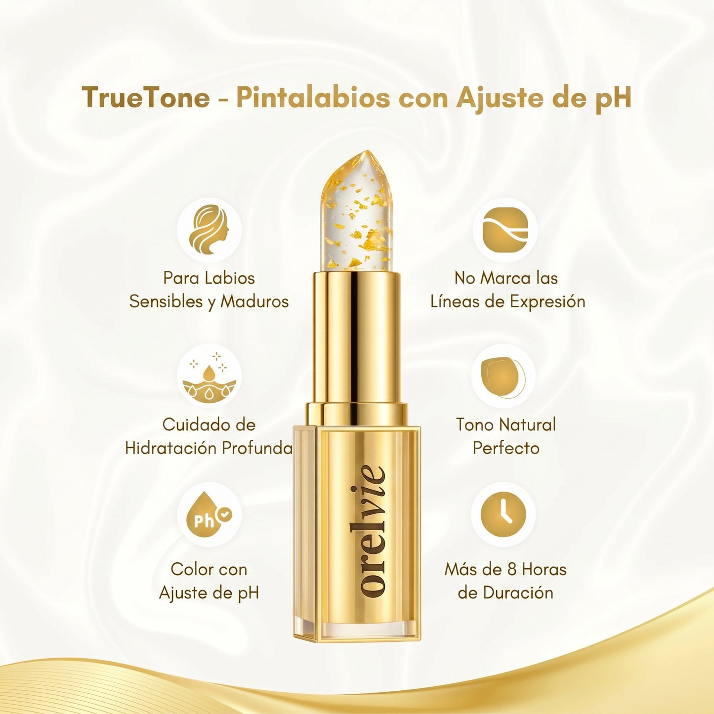 TrueTone - Lápiz labial con pH Ajustable