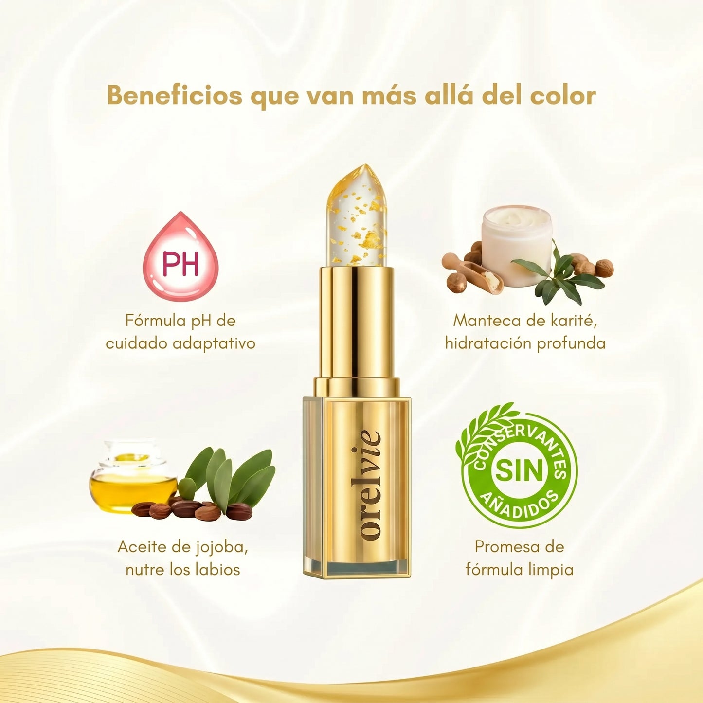 TrueTone - Lápiz labial con pH Ajustable