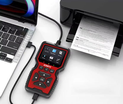 Aparato Diagnóstico OBD2 - Identificación + Borrado de Fallos/Pilotos
