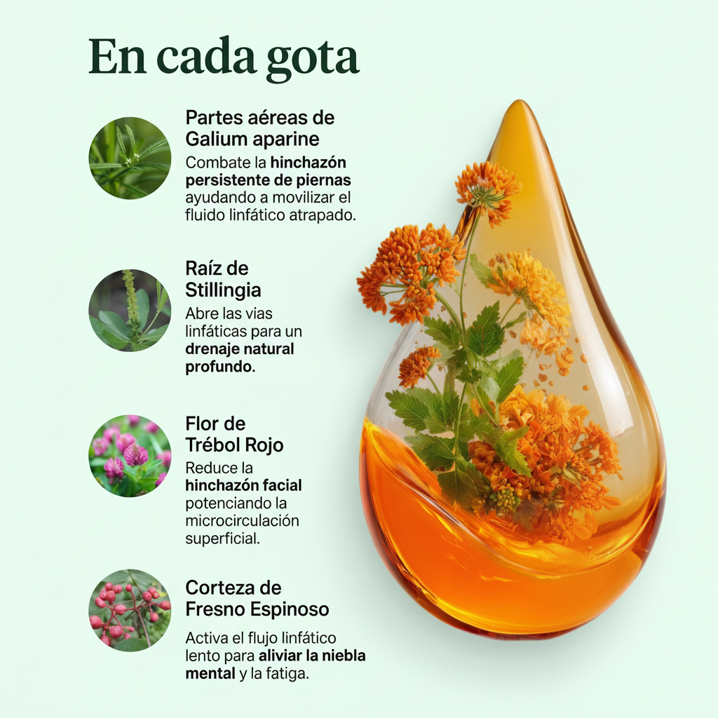 Orelvie Gotas de Drenaje Linfático - Detox Natural y Anti Hinchazón