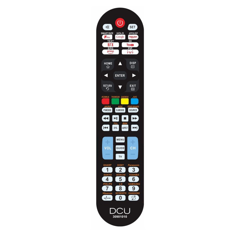 Universal Remote Control for TVs